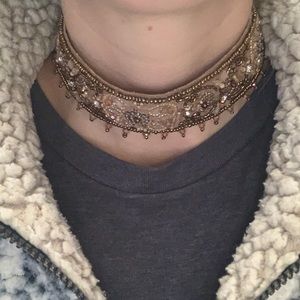 Chico’s choker beaded necklace